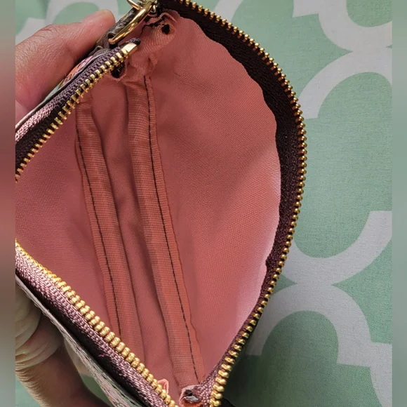 Mini Leather Pouch, Vivienne Flower Pochette - Picture 4 of 7